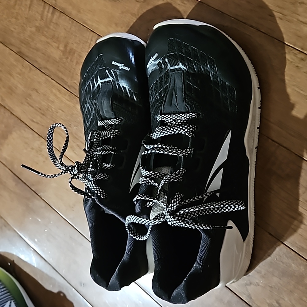 ALTRA Hiit XT 2 Shoe Crossfit Men Sz 7 Weightlifting Running Footbed Black White